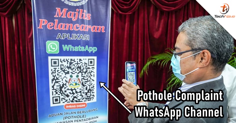 The MBI has set up a new WhatsApp channel for reporting potholes on the road