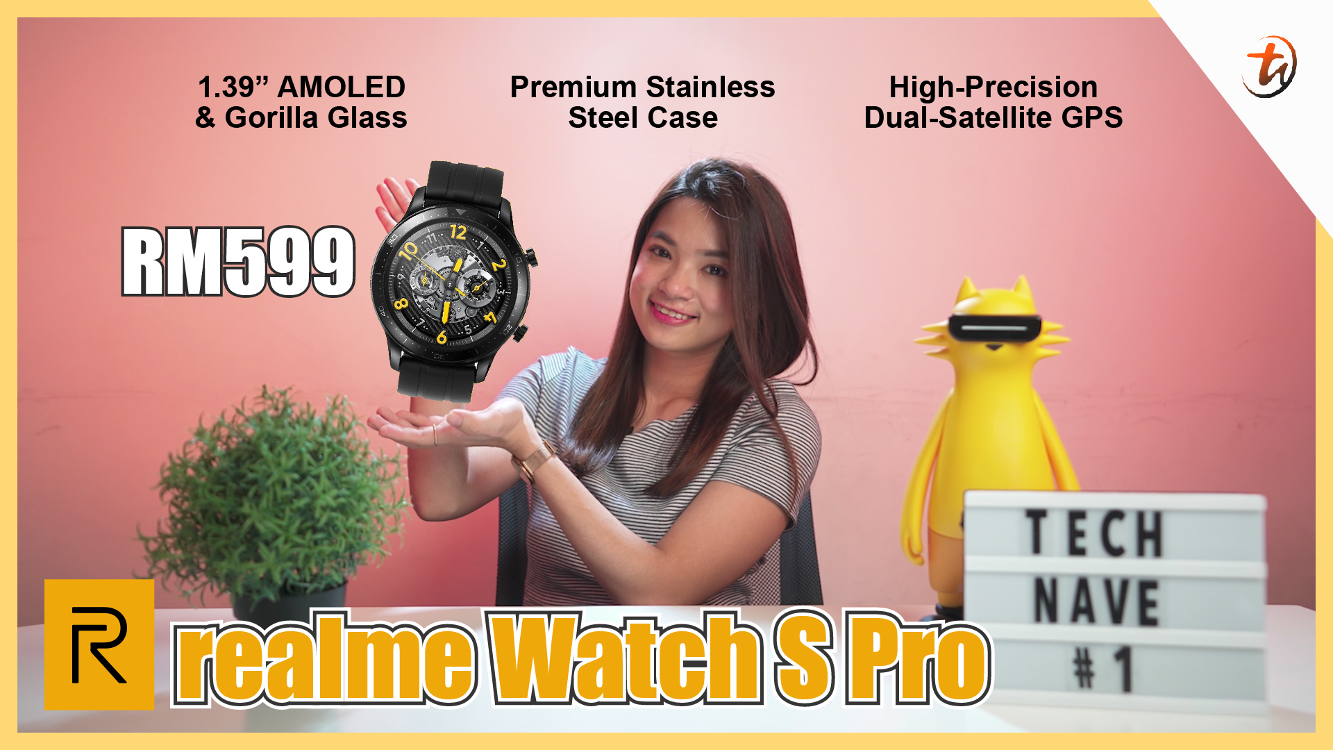 realme Watch S Pro - Big upgrades from the previous model  | TechNave Unboxing and Hands-On Video