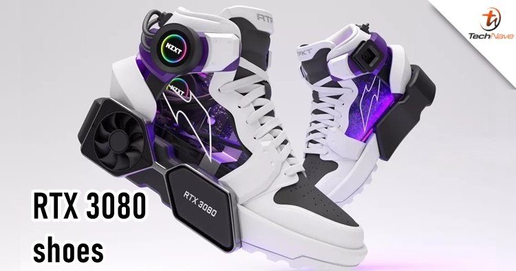 Someone just made an RTX 3080-inspired pair of shoes and we don't know why