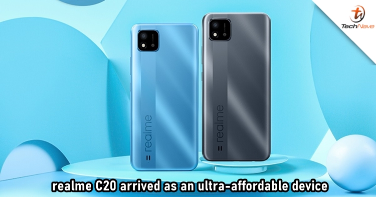 realme C20 release: MTK Helio G35 and a big 5,000mAh battery, priced at ~RM437