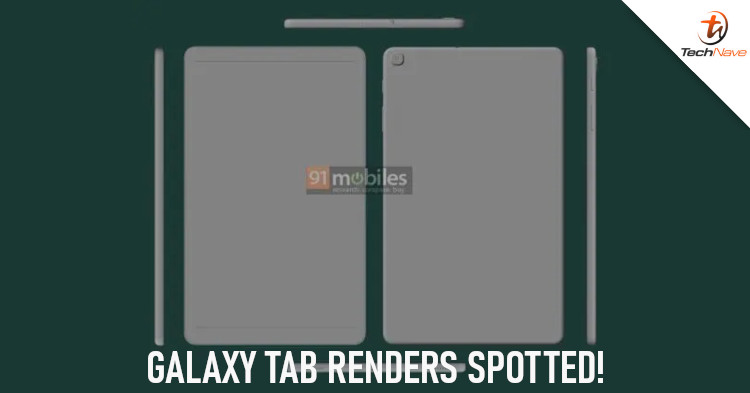 Renders regarding the Samsung Galaxy Tab A 10.1 and Galaxy Tab S7 Lite may have been spotted