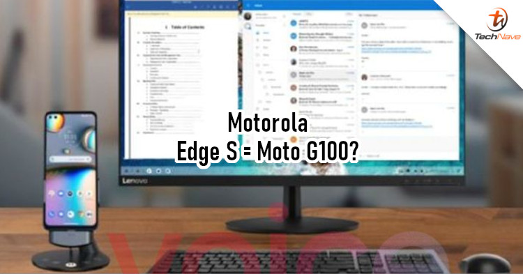 Motorola Edge S could launch globally as Moto G100 | TechNave