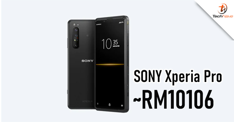 SONY Xperia Pro release: Snapdragon 865 chipset and 6.5-inch 4K HDR OLED display, priced at ~RM10106