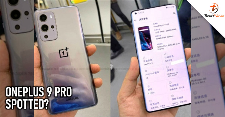 Hands-on pictures regarding the OnePlus 9 Pro spotted and it's equipped with quad-camera rear