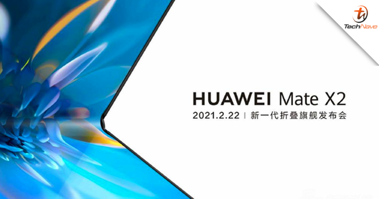 The Huawei Mate X2 will launch soon on 22 February 2021