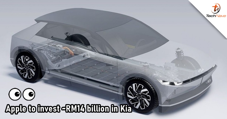 Apple to invest ~RM14 billion in Hyundai's subsidiary Kia for electric car production