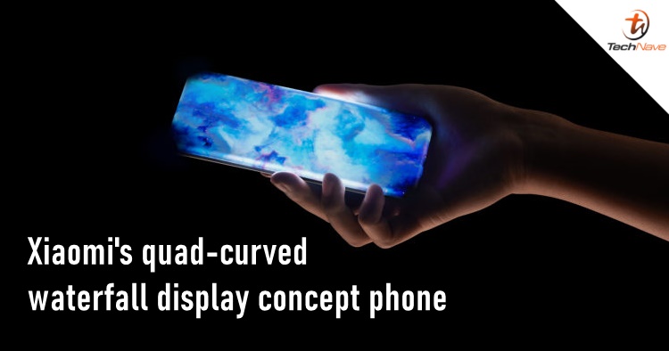 Xiaomi envisions a portless device with a quad-curved waterfall display concept phone