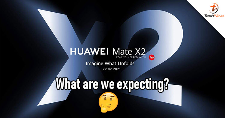 HUAWEI Mate X2 will be launching on 22 February with a whole new folding design