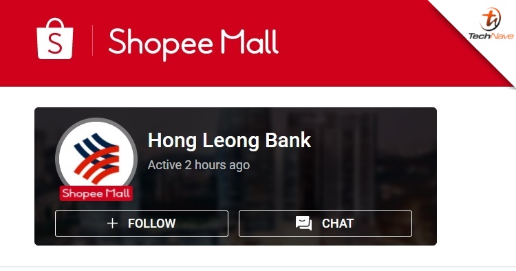 Hong Leong Bank just opened their first online bank store on Shopee Malaysia
