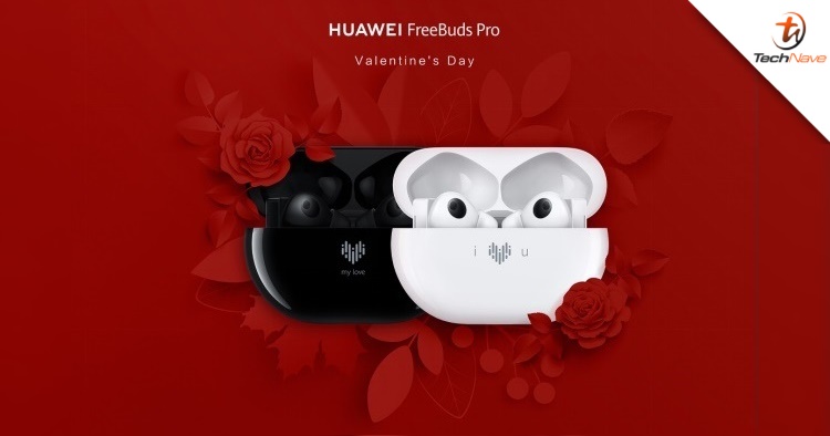 You can now get a free engraving service on the Huawei FreeBuds Pro for Valentine's Day