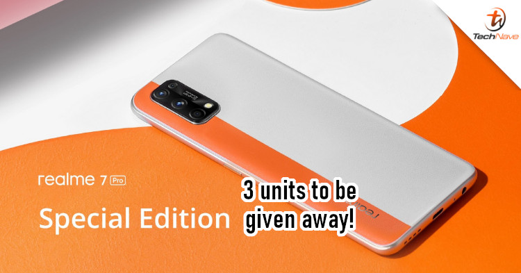 realme Malaysia is giving away 3 units of realme 7 Pro Horizon Orange