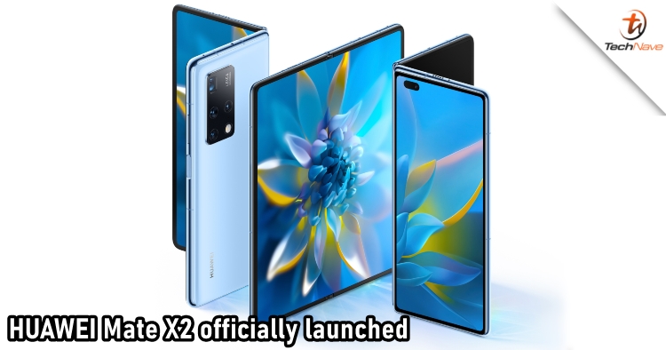 HUAWEI Mate X2 release: 8-inch inward-folding display with another 6.45-inch outer display, starts from ~RM11,249