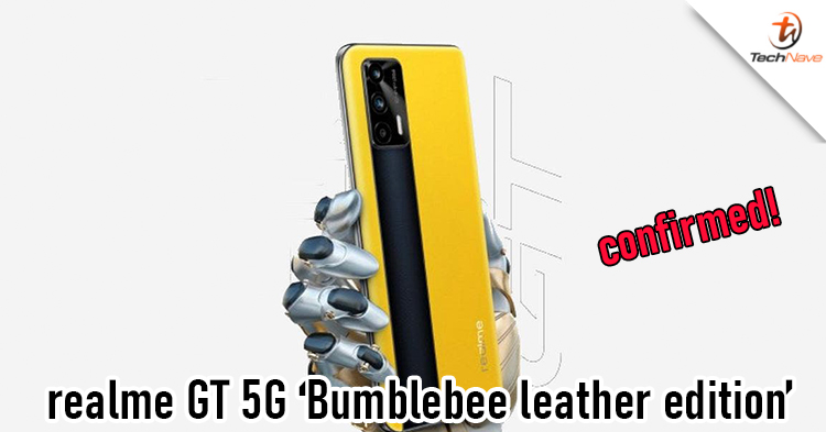 Realme GT 5G confirmed to come with a 'Bumblebee leather edition'
