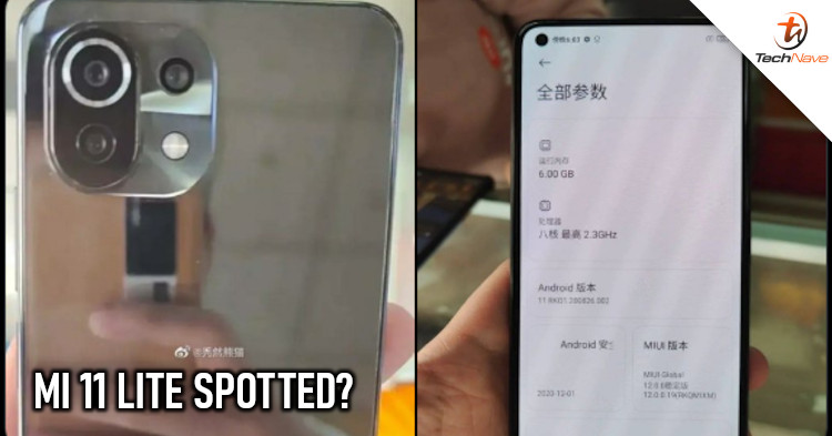 Xiaomi Mi 11 Lite hands-on pictures spotted! 64MP camera and SD775G chipset confirmed?