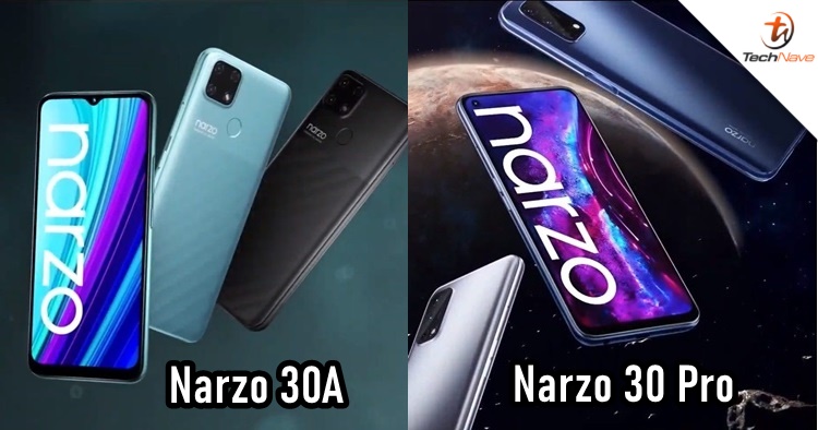 realme Narzo 30 Pro and Narzo 30A released: up to 120Hz and 6000mAh battery, price starting from ~RM502