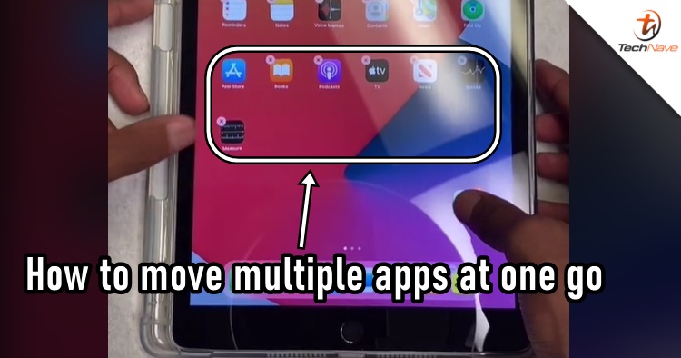 Here's an iPhone lifehack trick of moving multiple apps to another page at one go