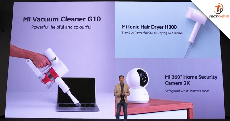 Xiaomi Malaysia launches a wireless vacuum cleaner, an ionic hair dryer, and a 2K security camera with price starting from RM129