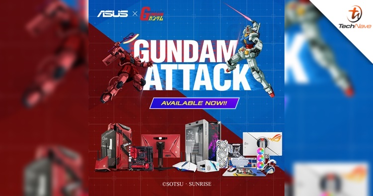 Here's the complete price list of the ASUS and ROG Limited Edition Gundam Collection