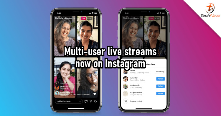 Instagram Live Rooms lets you go live-stream with up to 4 people