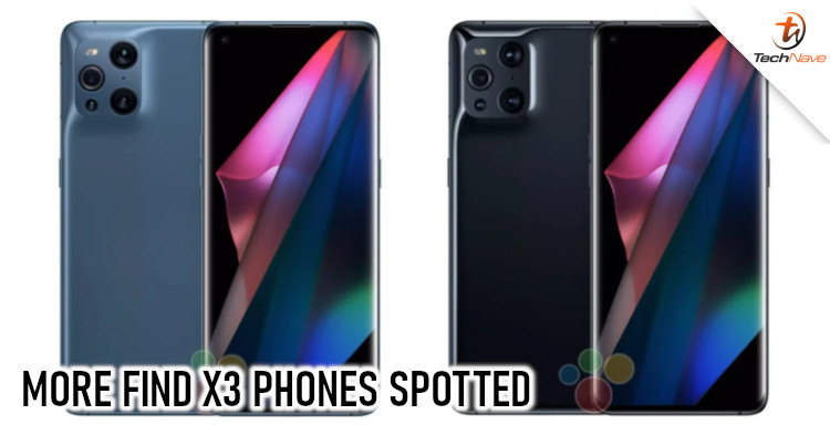 Renders and specs of the OPPO Find X3 Pro, X3 Neo, and X3 spotted before launch