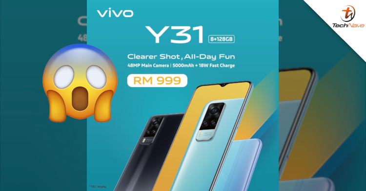 vivo Y31 Malaysia release: triple rear camera, 5000mAh battery and SD662 chipset at RM999