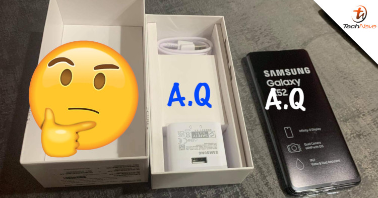 Hands-on pictures of the Samsung Galaxy A52 spotted with IP67 rating