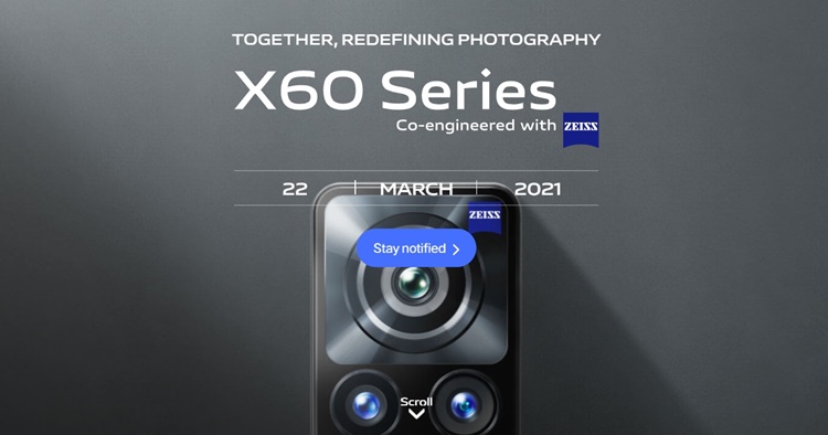 vivo X60 launching date on 22 March, Snapdragon 870 chipset and others confirmed