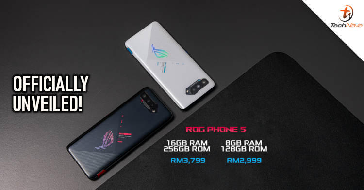 ASUS ROG Phone 5 Malaysia release: SD888, 144Hz AMOLED display, and 18GB RAM from RM2999