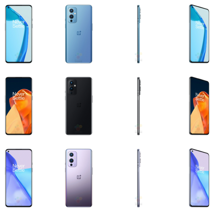 OnePlus 9 Pro latest render - with Hasselblad quad-rear camera 