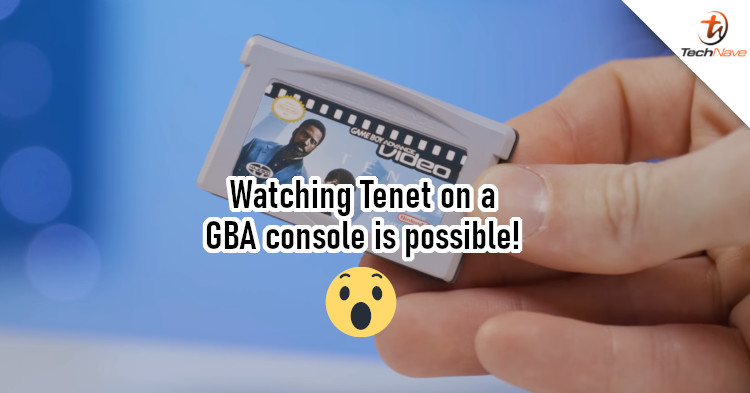 YouTuber compacts the movie Tenet into Game Boy cartridges