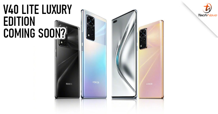 HONOR V40 Lite Luxury Edition with Dimensity 800U chipset spotted