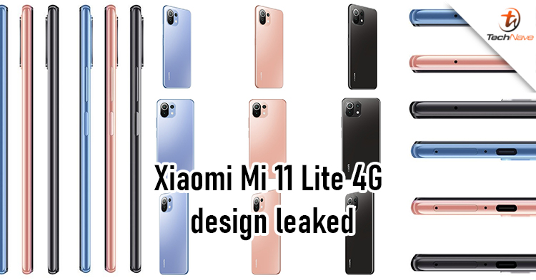 Xiaomi Mi 11 Lite 4G render image and tech specs leaked