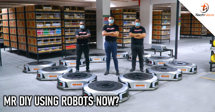 MR DIY now uses robots to triple the productivity at their e-commerce warehouse
