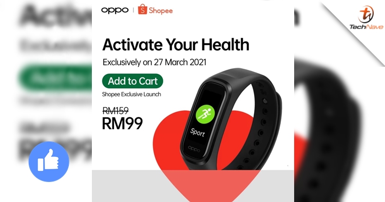 OPPO Band Malaysia release: 1.1-inch AMOLED screen with 12-day battery life, priced at RM159
