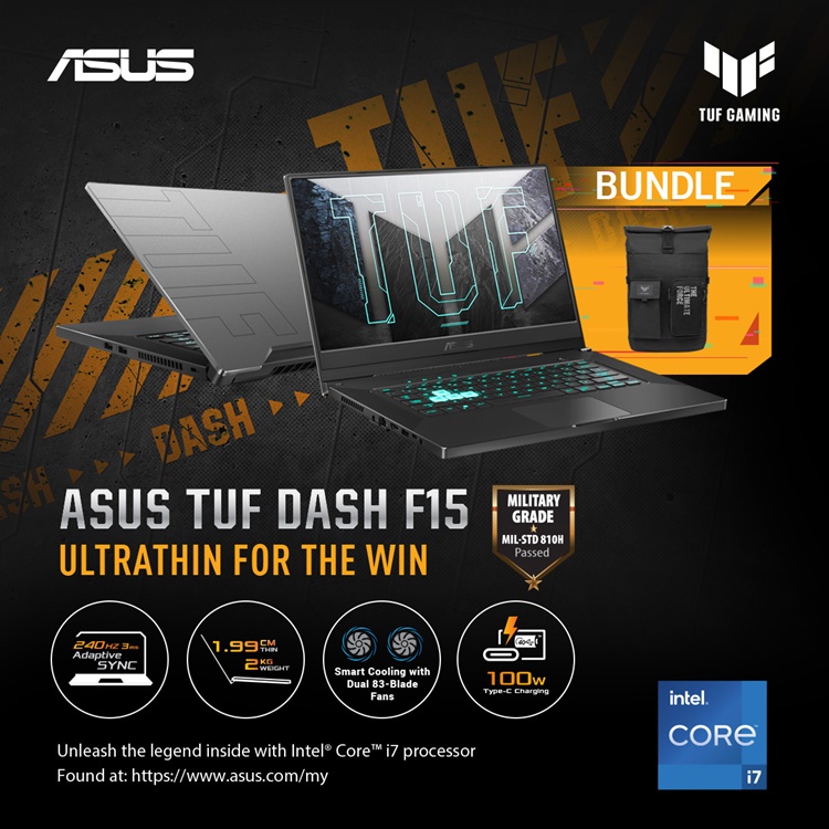 Asus Tuf Dash F15 Rog Strix G15 G17 And Zephyrus G14 Malaysia Release Rtx 3000 Series Gpu Starting From Rm4699 Technave