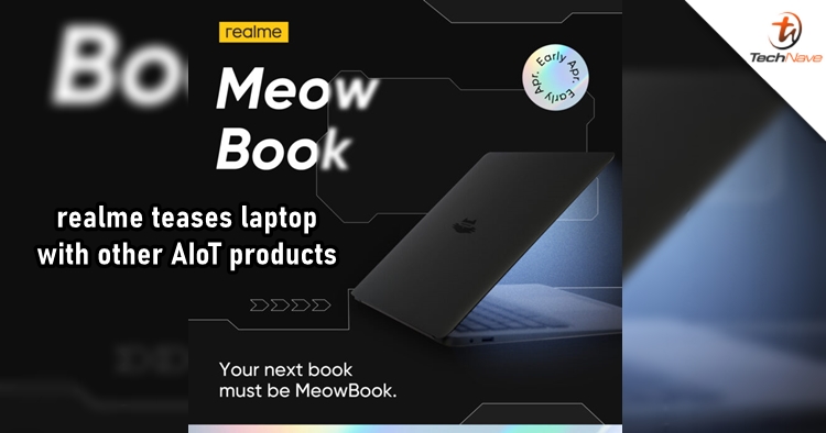 realme posted teasers for laptop MeowBook and another two AIoT products