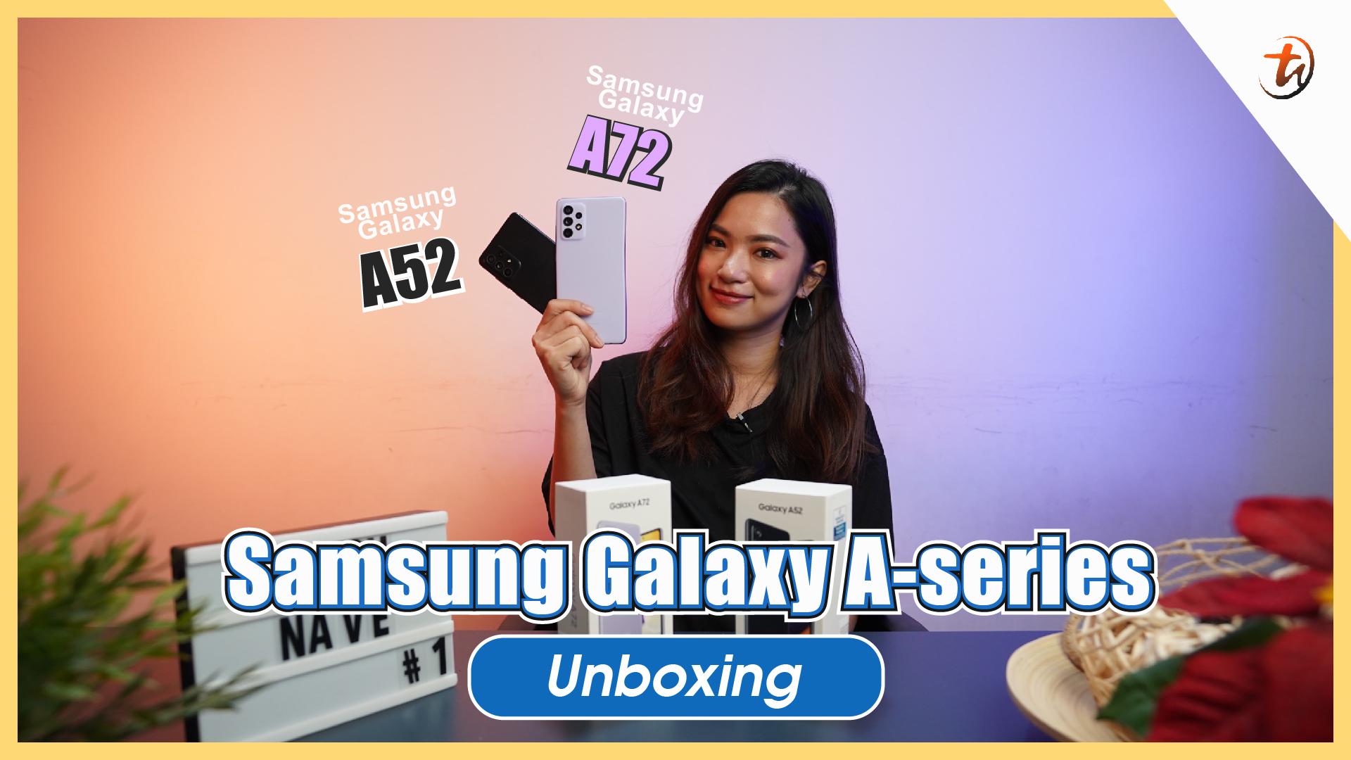 Samsung Galaxy A series 2021 lineup - A72 & A52 | TechNave Unboxing and Hands-On Video