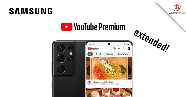 Samsung Malaysia extends free YouTube Premium membership for new Samsung Galaxy users until 2022