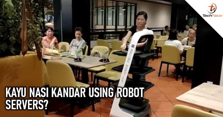 This Kayu Nasi Kandar restaurant uses robots to serve their customers