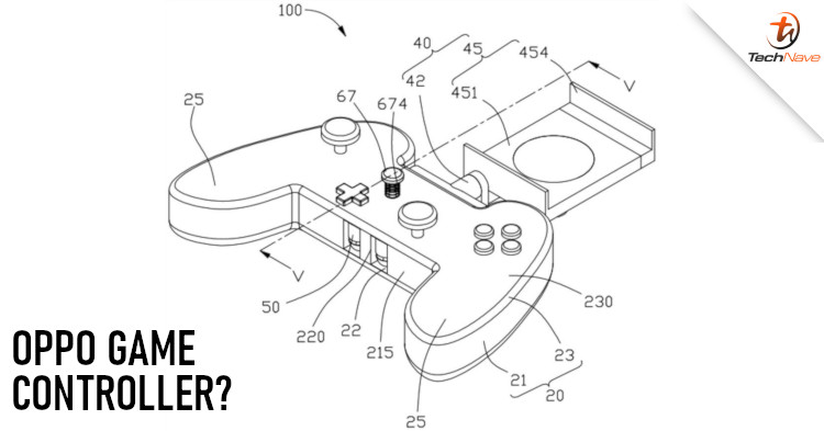 Patent hints that OPPO to produce a game controller in the future?