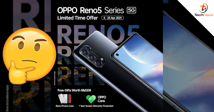 Get RM208 worth of free gift with your OPPO Reno5 Series 5G purchase!