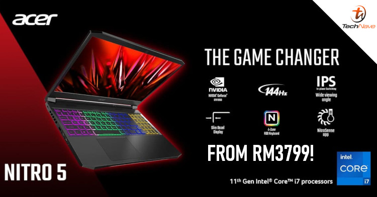 Acer Predator Helios 300 and Nitro 5 Malaysia release:  up to RTX3060, 11th Gen Core i7 processor, up to 144Hz display from RM3799