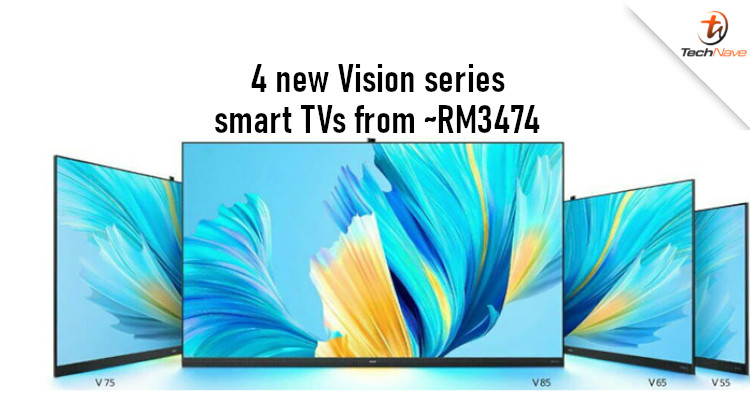 Huawei V series 2021 smart TV release: Devialet audio, HDR Vivid support, and 24MP pop-up AI camera from ~RM3474