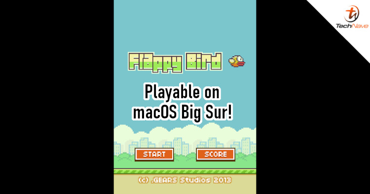 Developer made Flappy Bird playable on macOS Big Sur notifications screen