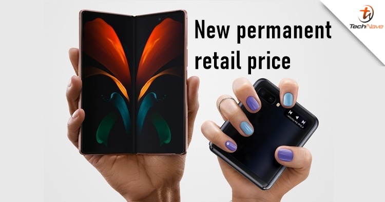 The Samsung Galaxy Z Fold 2 and Galaxy Z Flip's price tags got slashed up to RM1889