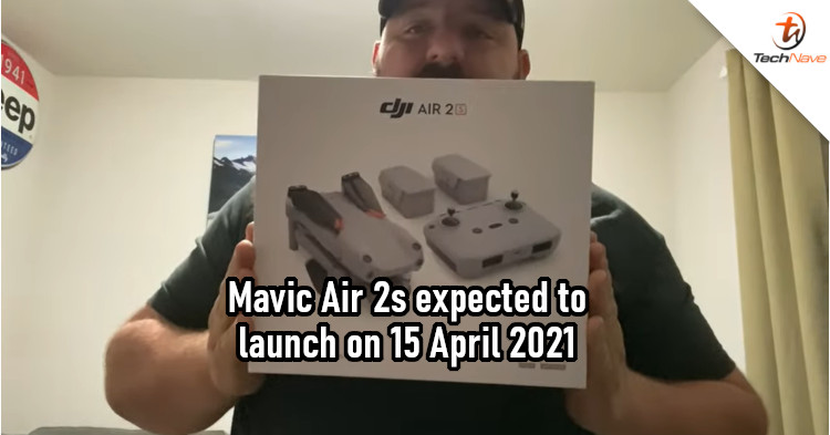 DJI Mavic Air 2s design and specs revealed in unboxing video