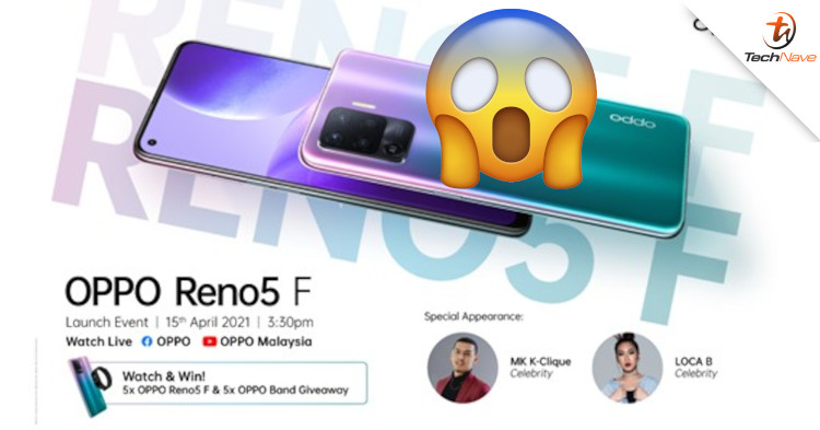 Stand a chance to win an OPPO Reno 5F or an OPPO Band on 15 April 2021