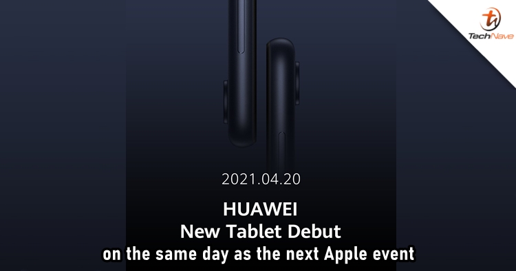 HUAWEI confirms to launch new tablet on the same day as the upcoming Apple Event