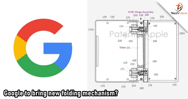 Leaked patent shows that Google could bring a foldable device with different kind of mechanism