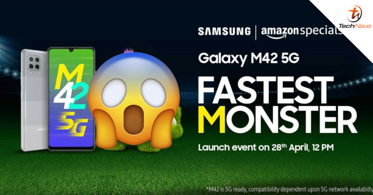 The Samsung Galaxy M42 5G will be unveiled in on 28 April 2021